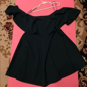 off the shoulder dress